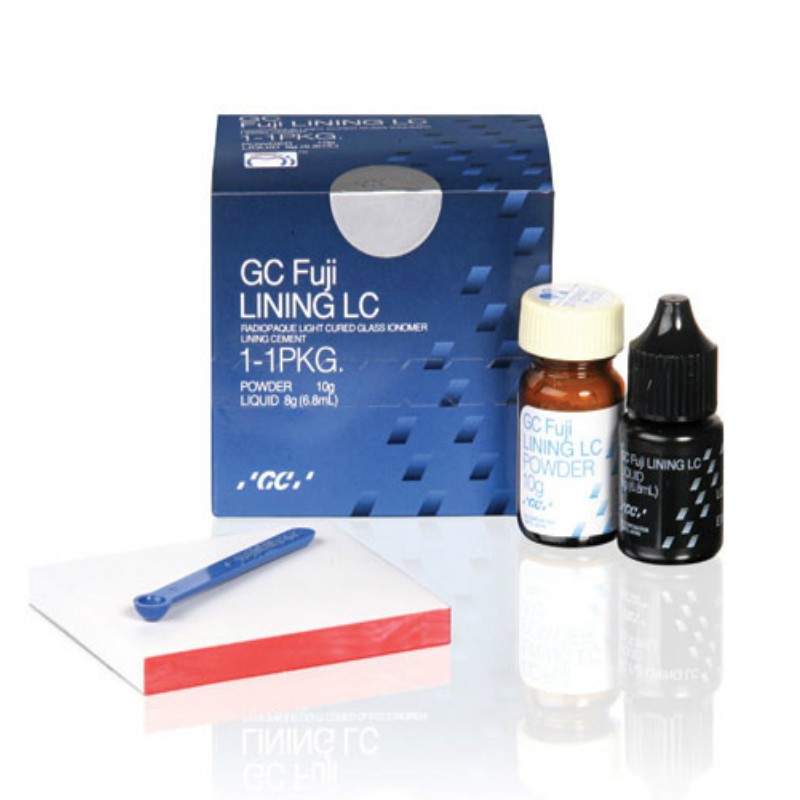 Fuji Lining LC 1 1PKG Ionómero Vidrio Kit Polvo 6 8ml de GC