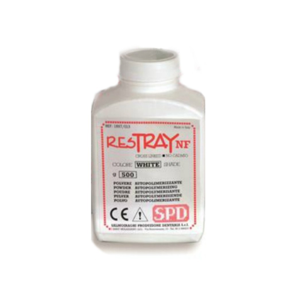 Restray NF Resina Autopolimerizable Cubetas Polvo 500g S P D Dental