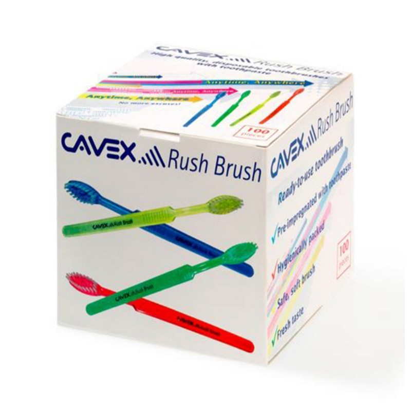 Paquete de 30 cepillos de dientes desechables con pasta de dientes,  cepillos de dientes desechables envueltos individualmente, cepillos de  dientes a