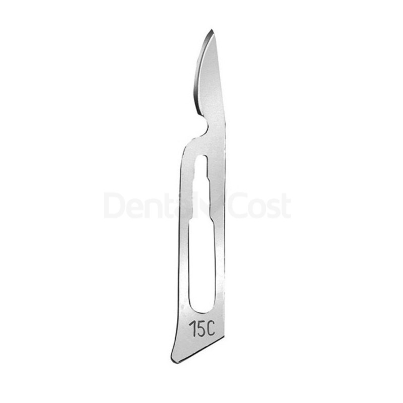 Mango de bisturí quirúrgico # 3 + 20 quirúrgico estéril Blade # 15 Dental  instrumentos